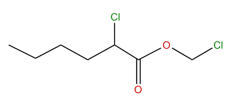 Chloromethyl 2-chlorohexanoate